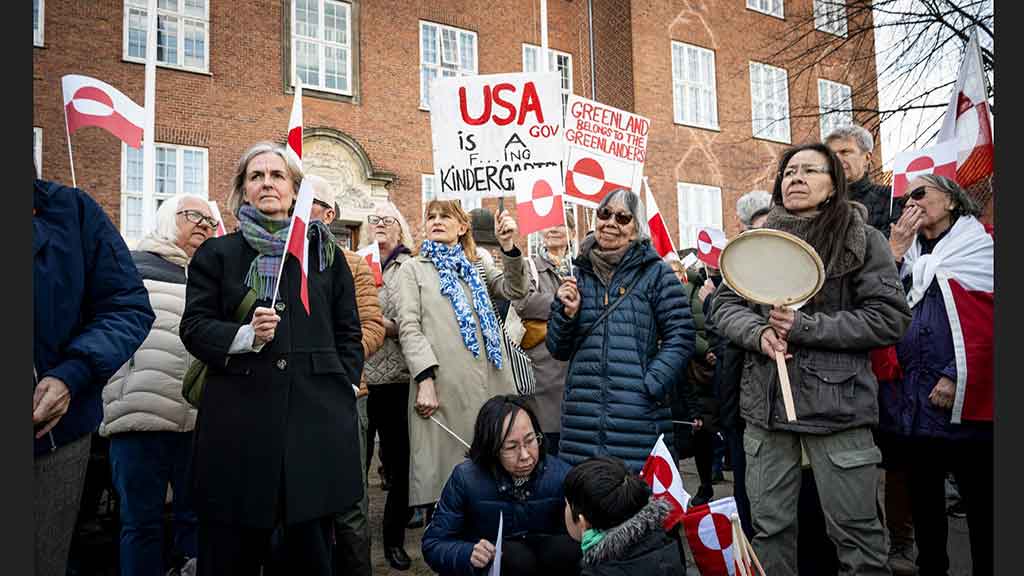 Massive Copenhagen protest rejects Trump's Greenland plans